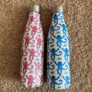 Roller Rabbit x Swell Lot of 2 Water Thermos